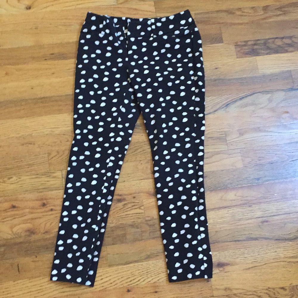 Black and White Patterned Pants